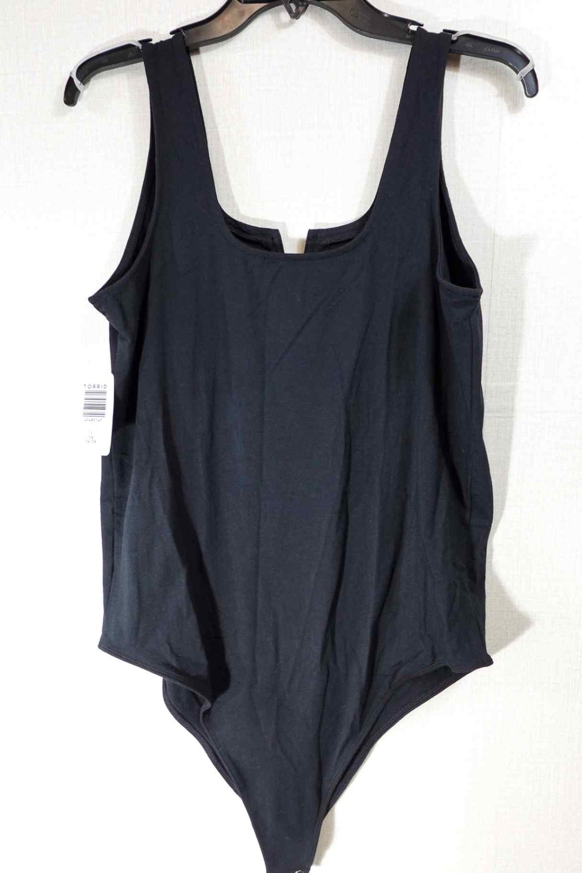 Torrid, New Tank Leotard, 14/16, Black