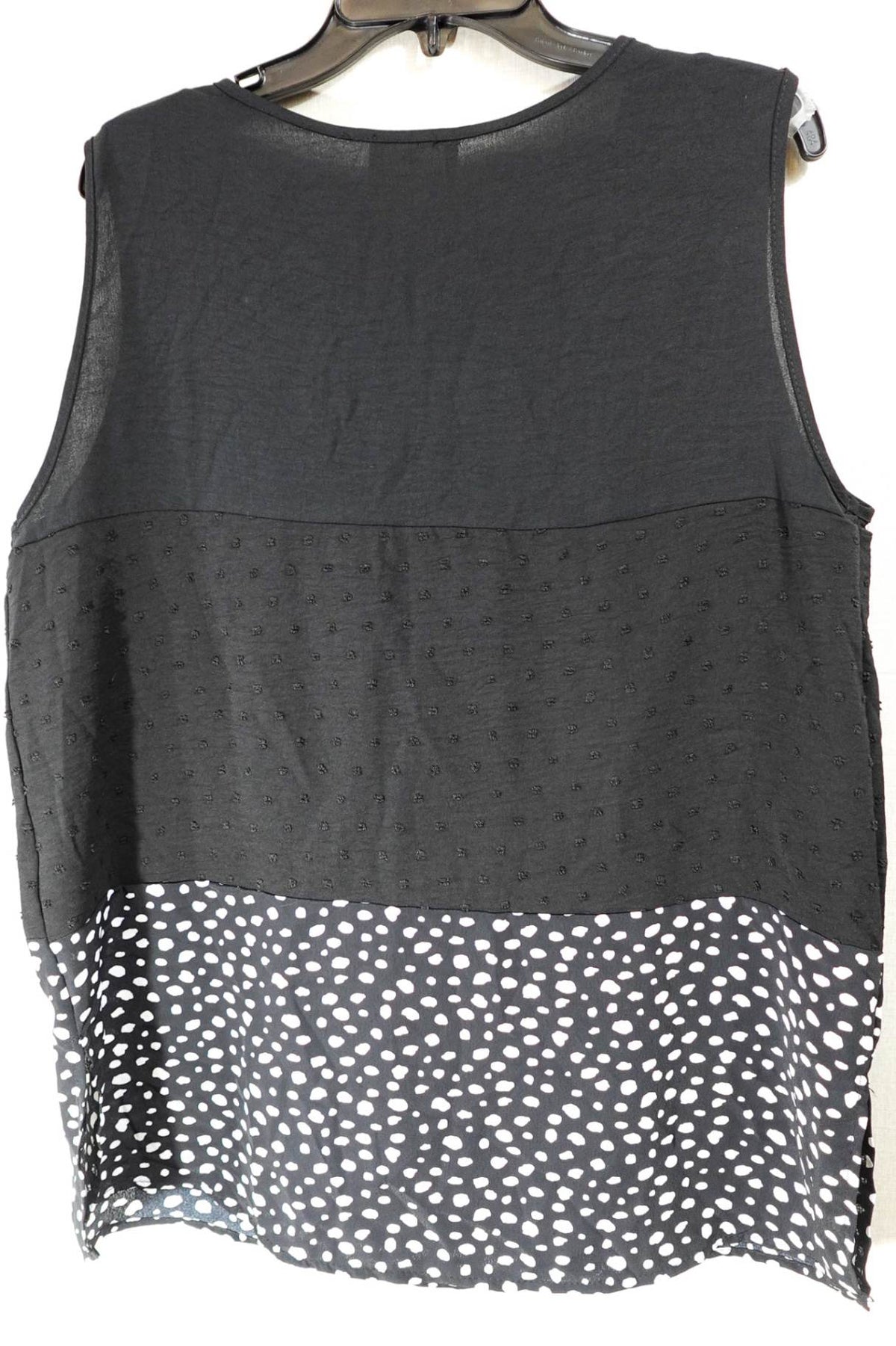 Betsy's Boutique Shop, Sleeveless Top, L, Black