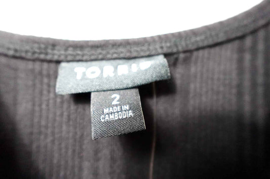 Torrid, New Tank Top, 18/20, Black