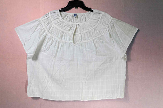 Old Navy, Short Sleeved Top, 2X, Cotton, Rayon, Viscose