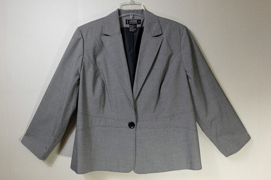 Levine Classics, Blazer, 24W, Polyester, Rayon, Spandex