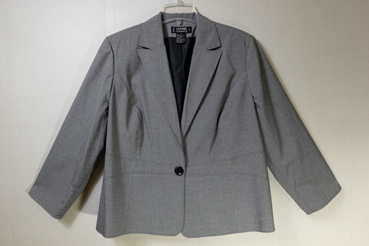 Levine Classics, Blazer, 24W, Polyester, Rayon, Spandex