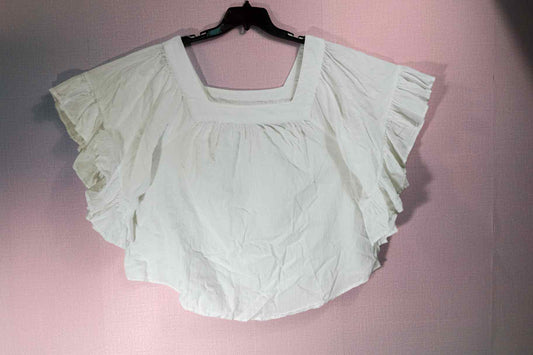 Terra & Sky, Short Sleeved Top, 20/22W, Cotton