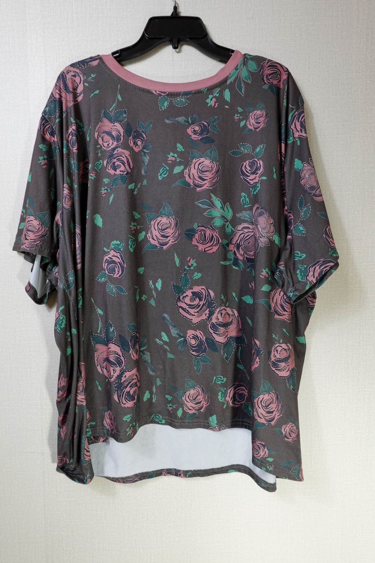 Shein, Short Sleeved Top, 5XL, Polyester, spandex