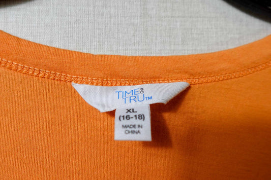 Time And Tru, Dress, XL (16-18), Cotton blend