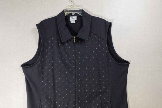 Links, Outerwear vest, 2X, Cotton, Polyester
