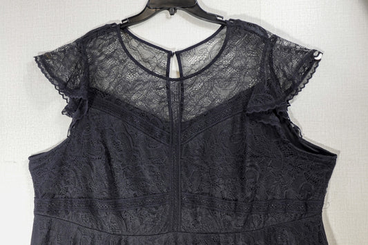 Torrid, Sleeveless Top, 3X, Nylon, Polyester