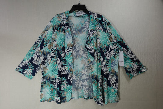 Southern Lady, New Cardigan, 1X, polyester, spandex