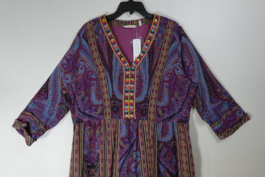 Soft Surroundings, New Dress, 18/20, Rayon, Cotton