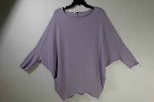 Jolie, 3/4 Sleeve Batwing Top, XL, Polyester Blend