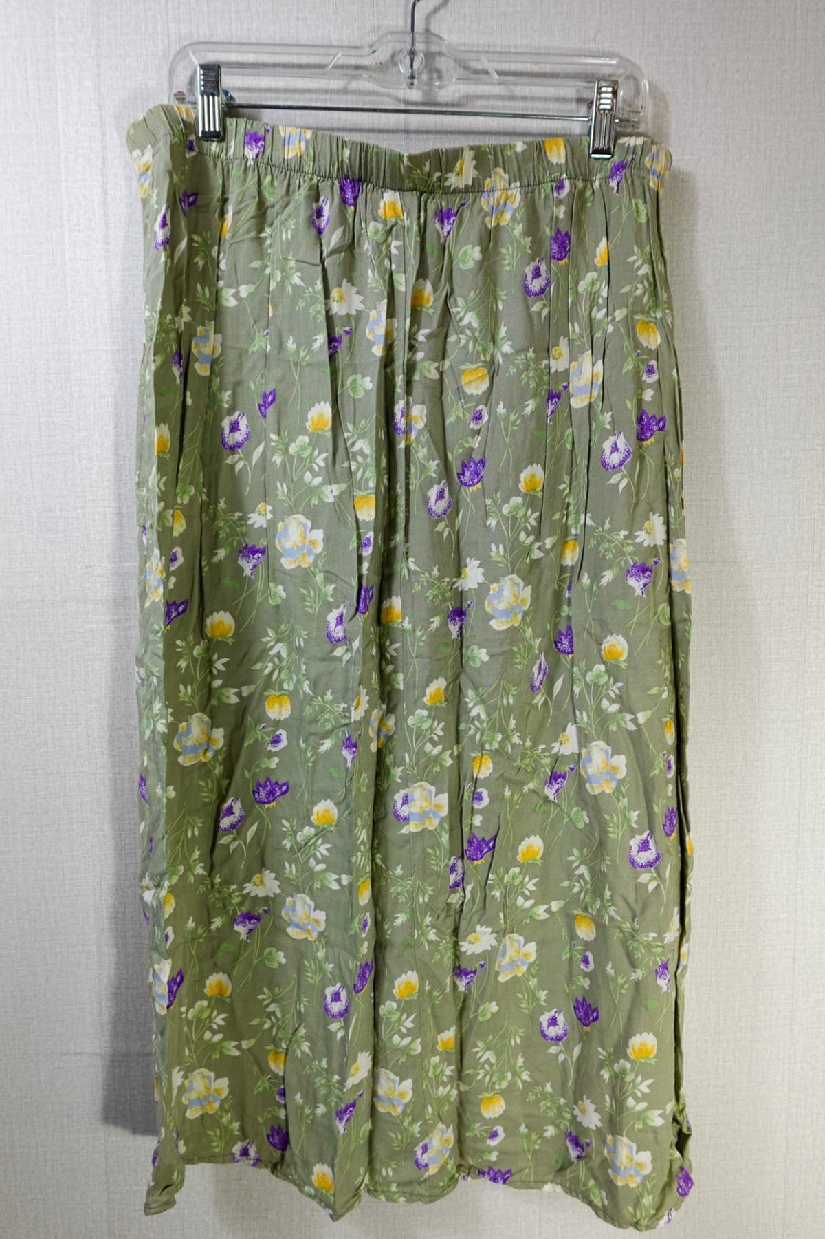 Bentley.com, Vintage Skirt, Xl, Rayon