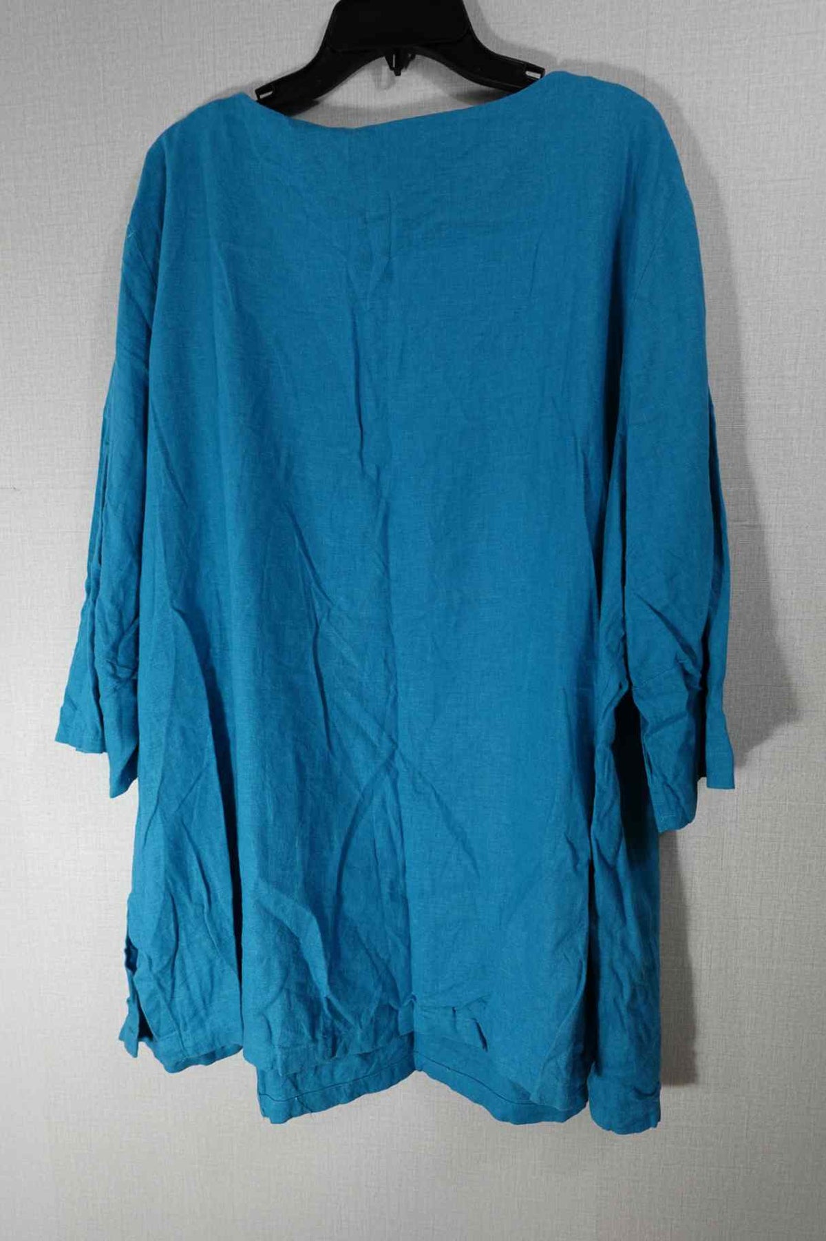 Jessica London, SHORT SLEEVED TOP, 28, Linen, Rayon