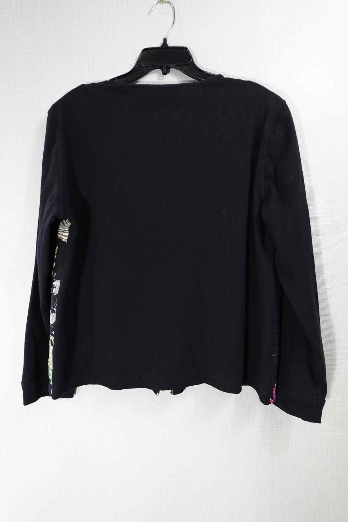 Diane Gilman, NEW Cardigan, L, silk polyester lining