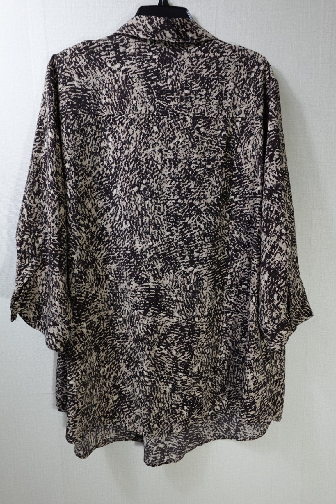 Catherines, Long Sleeves Top, 2X 22/24W, Polyester