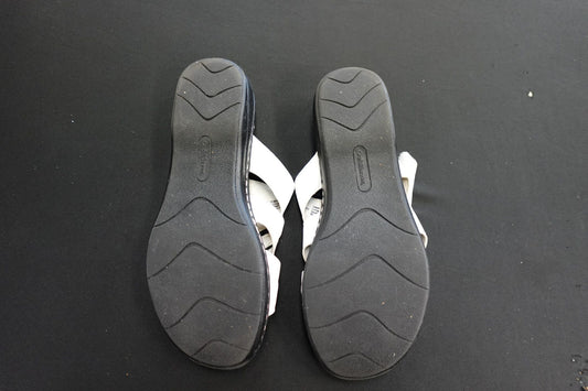 Croft & Barrow, Sandals, 10, Faux Leather