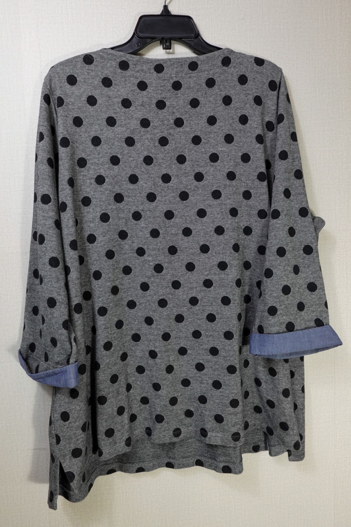 Talbots, 3/4 Sleeve Top, 3X, cotton, polyester, spandex