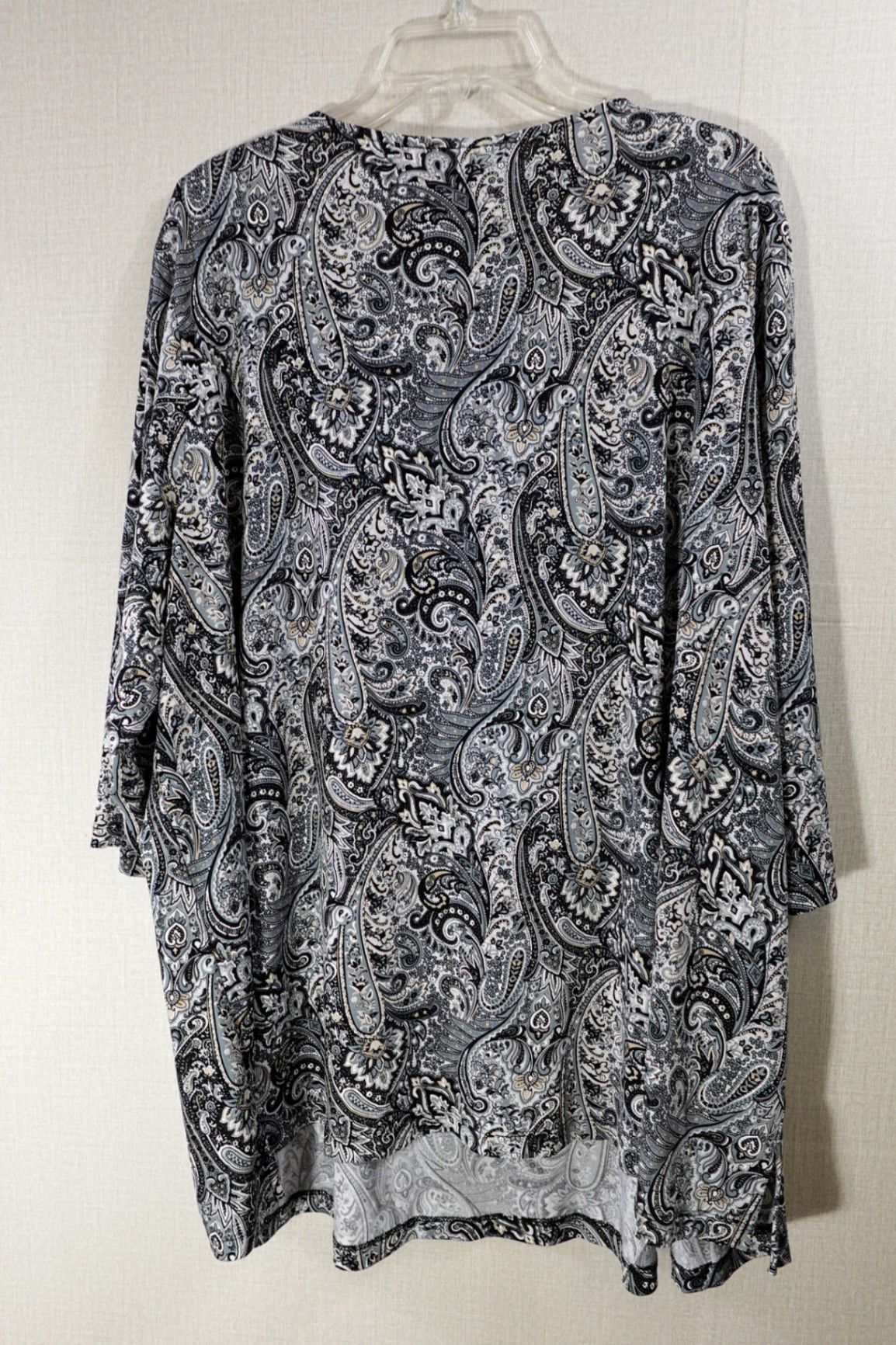 Catherines, Short Sleeved Top, 3XWP, polyester, spandex