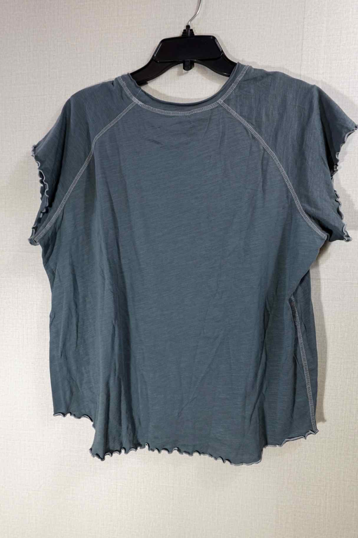 Natural Life, New Short Sleeved Top, 2X, Cotton