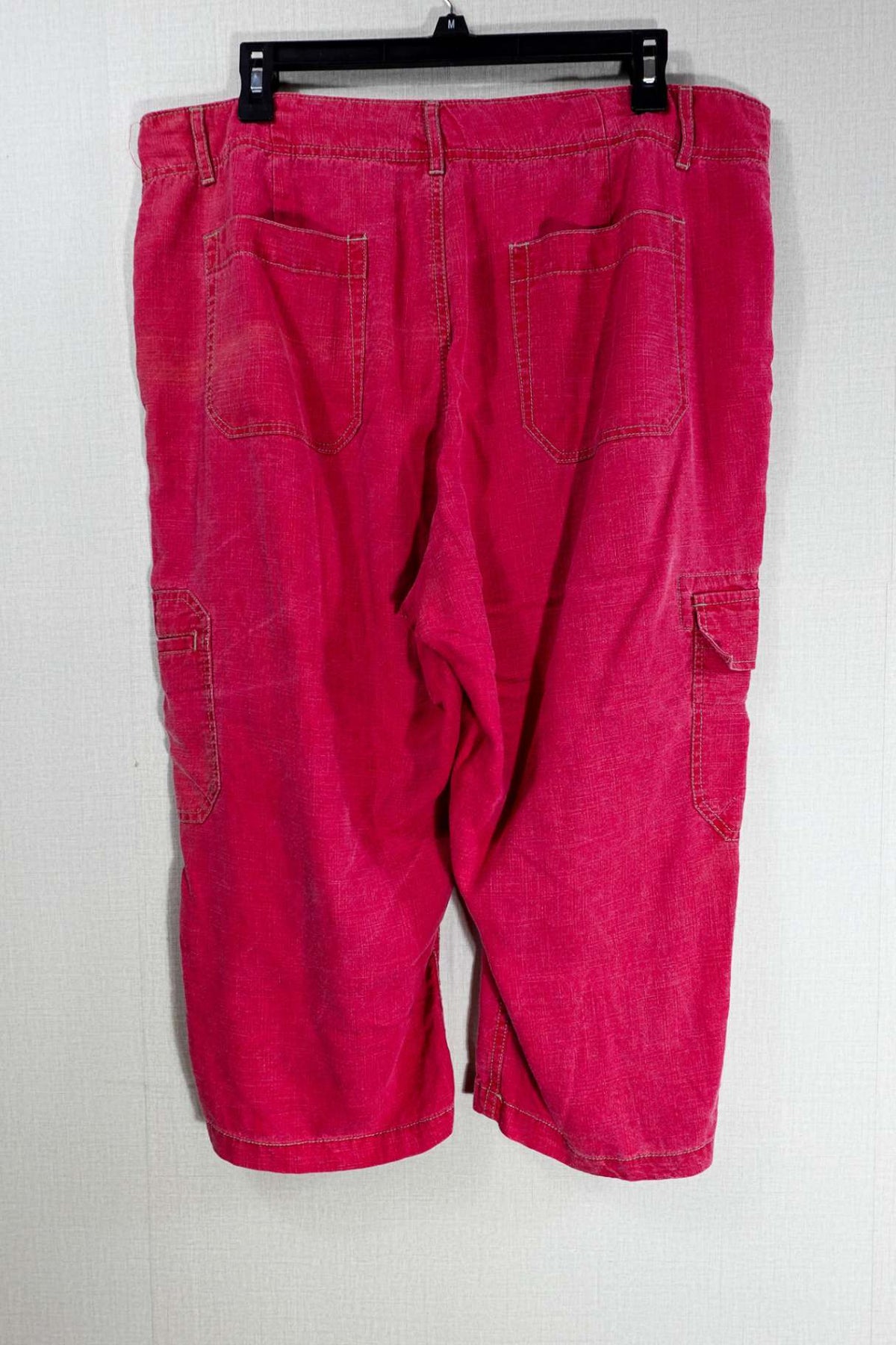 Coldwater Creek, Cropped Pants, 16P, Linen blend