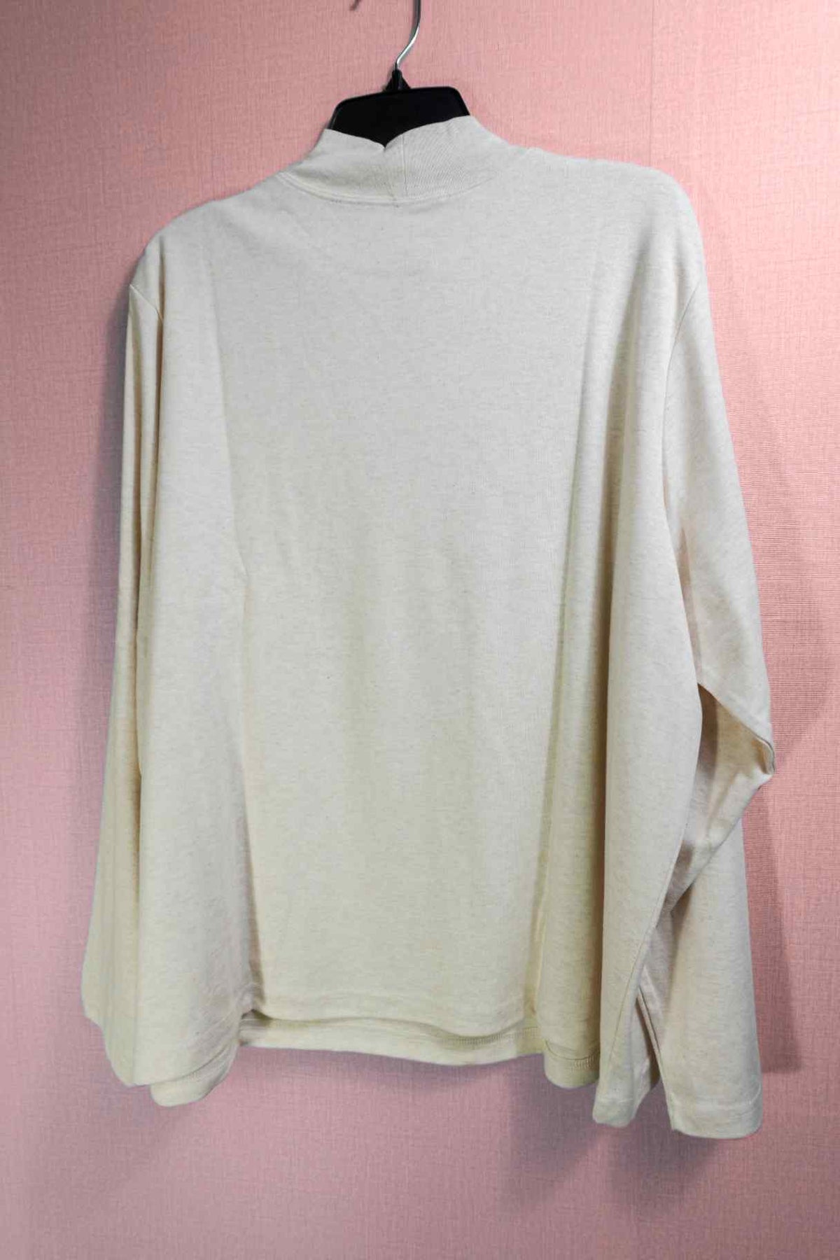 Ultra Softs, Long Sleeves Top, 3X, Cotton blend