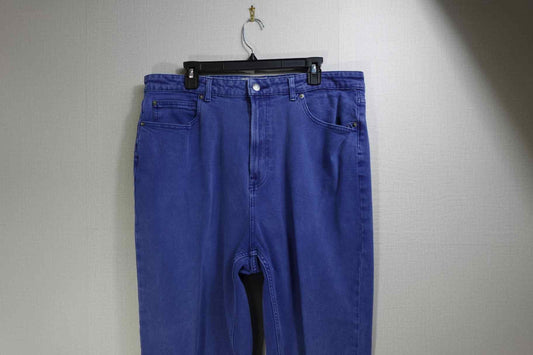 Everlane, Jeans Way High, 16/18 (34In Waist), Cotton blend