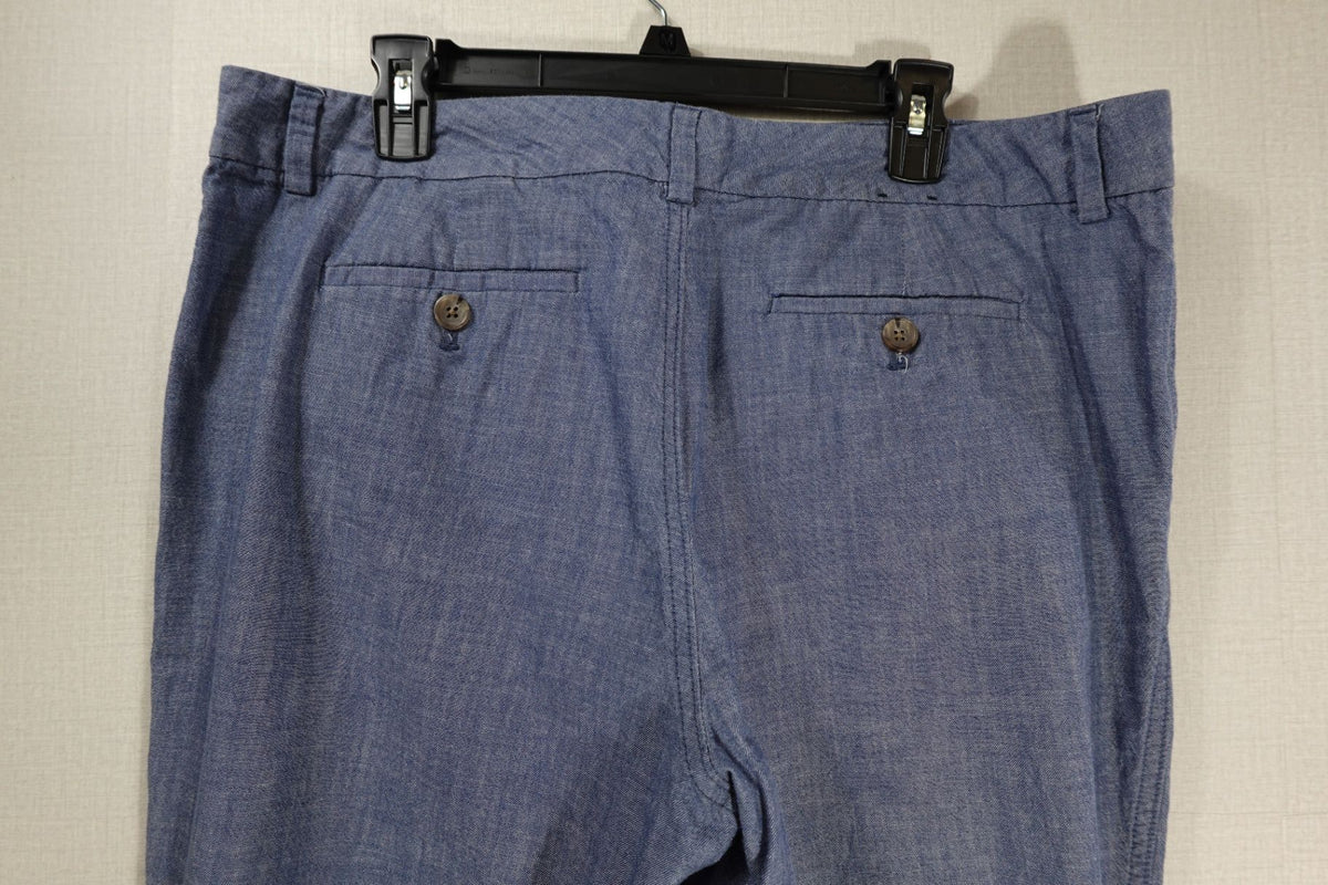 Banana Republic, Pants Wide Leg, 14, Linen blend
