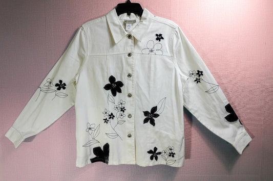 Coldwater Creek, New Vintage Light Jacket, L, Cotton
