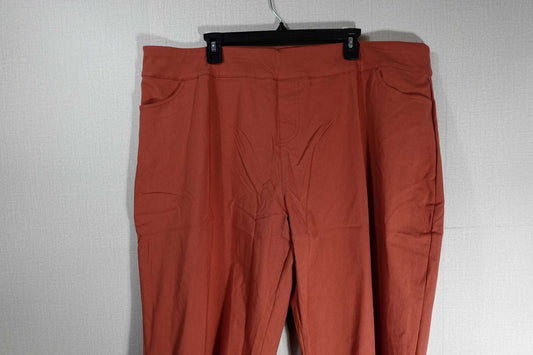 National, New Pants Straight Chino, 24W, Rayon, nylon blend