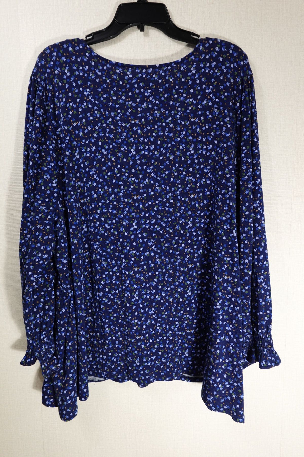 Lands' End, Long Sleeves Top, 3X, Cotton blend
