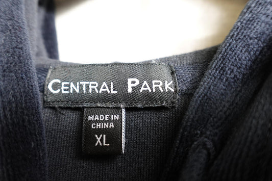Central Park, Hoodie , XL, velour (cotton, polyester)