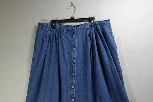 (No Label), Skirt, 24W, cotton