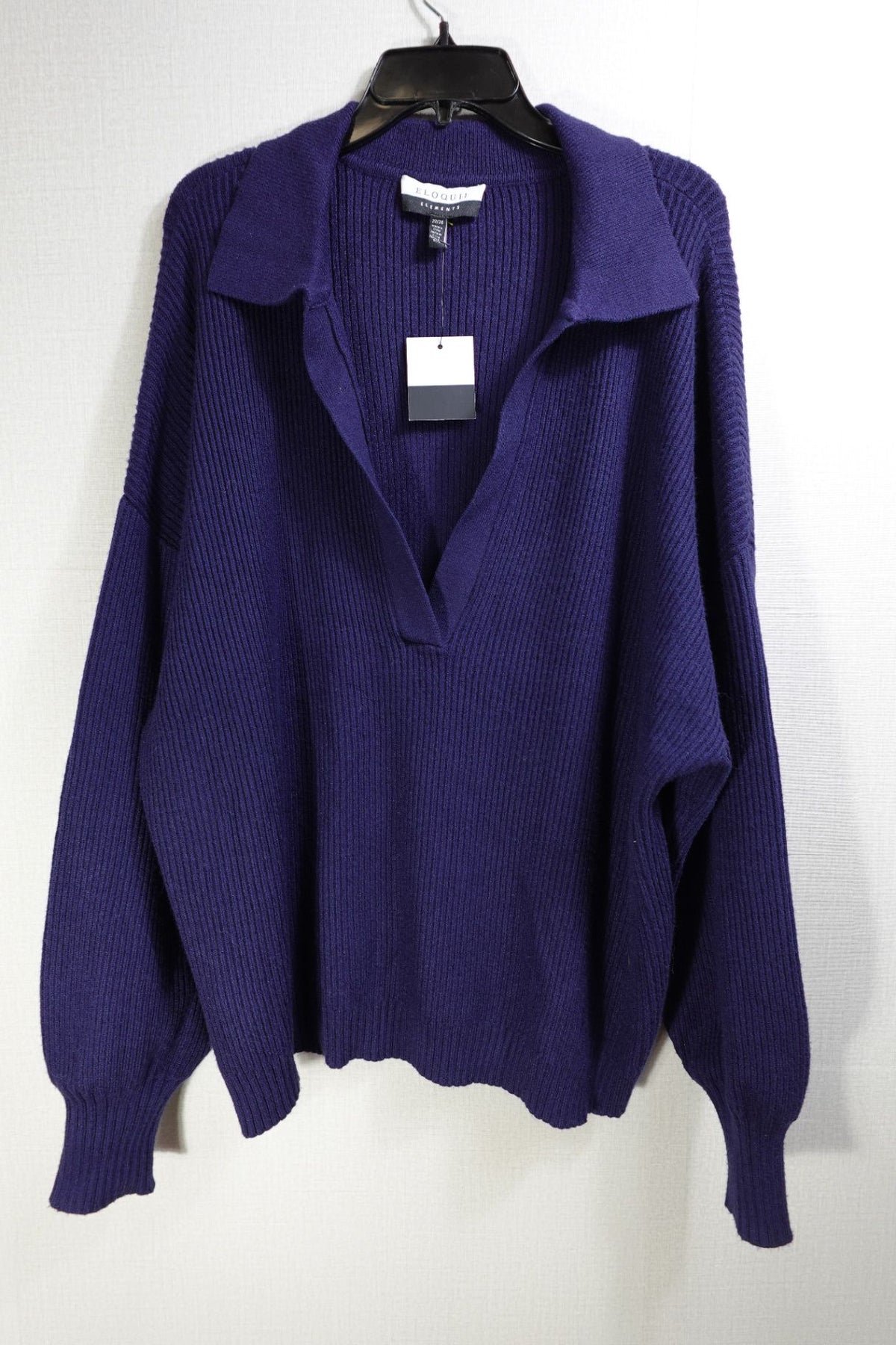 Eloquii Elements, New Sweaters, 22/24, Polyester blend