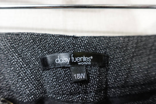 Daisy Fuentes, Pants, 18W, Polyester, rayon, spandex