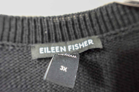 Eileen Fisher, Sweater, 3X, Silk