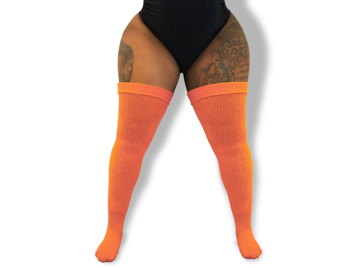 Sunset Embrace Thick Thigh Tribe Thigh High Plus Size Socks More To Love Consignment