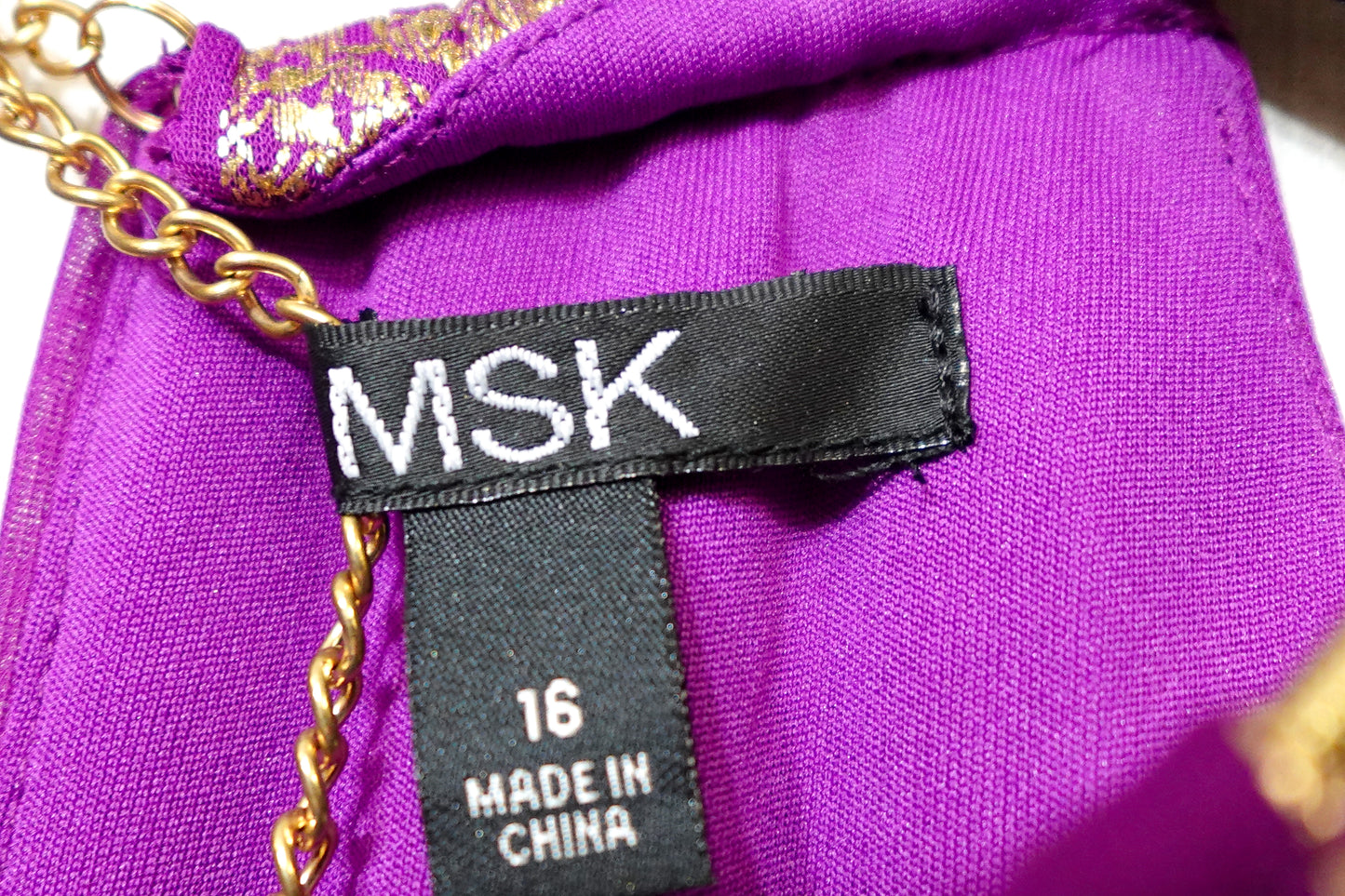 MSK, New Event Dress, Size 16
