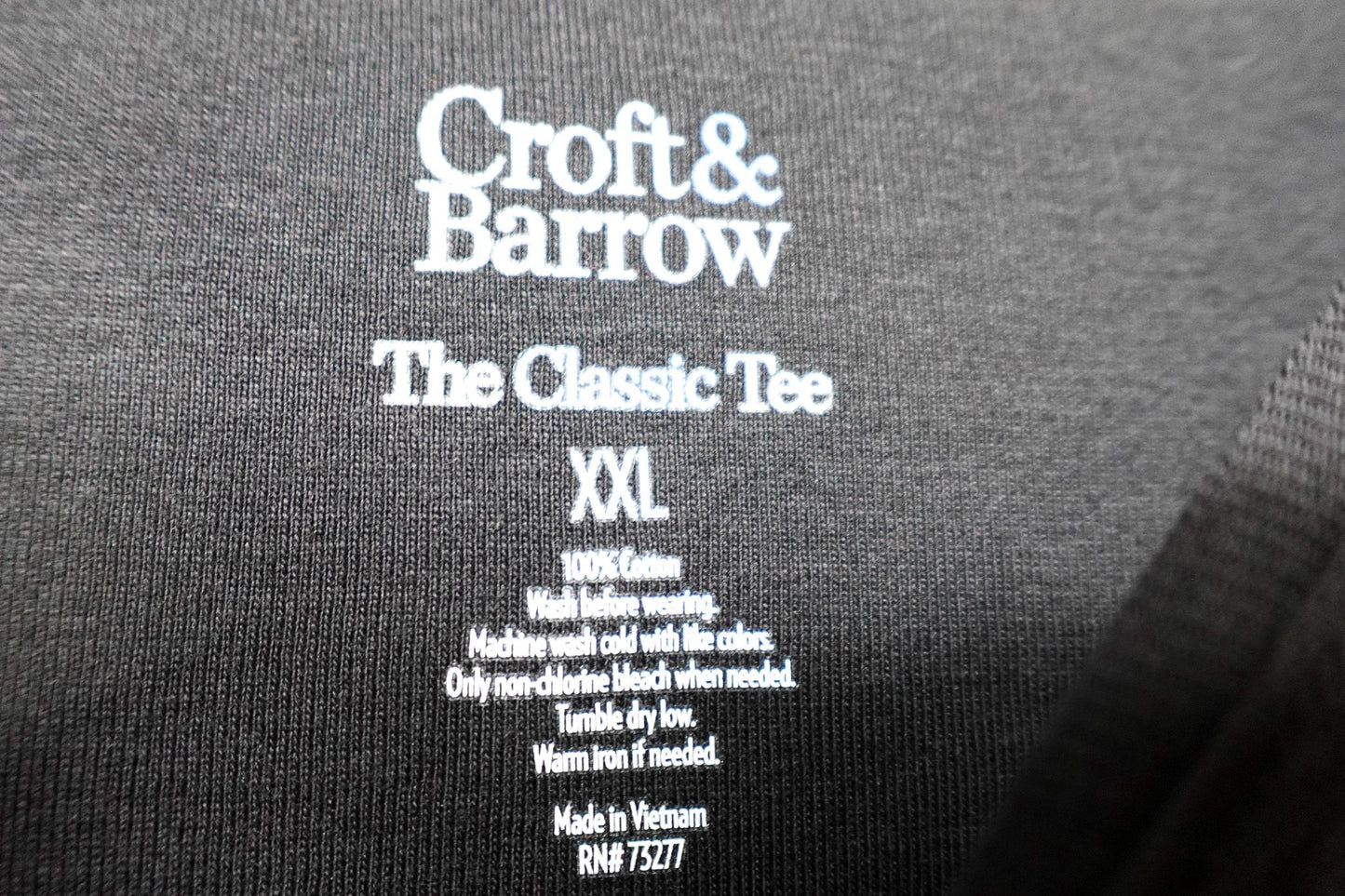 Croft & Barrow, New Short Sleeved Top, XXL, black