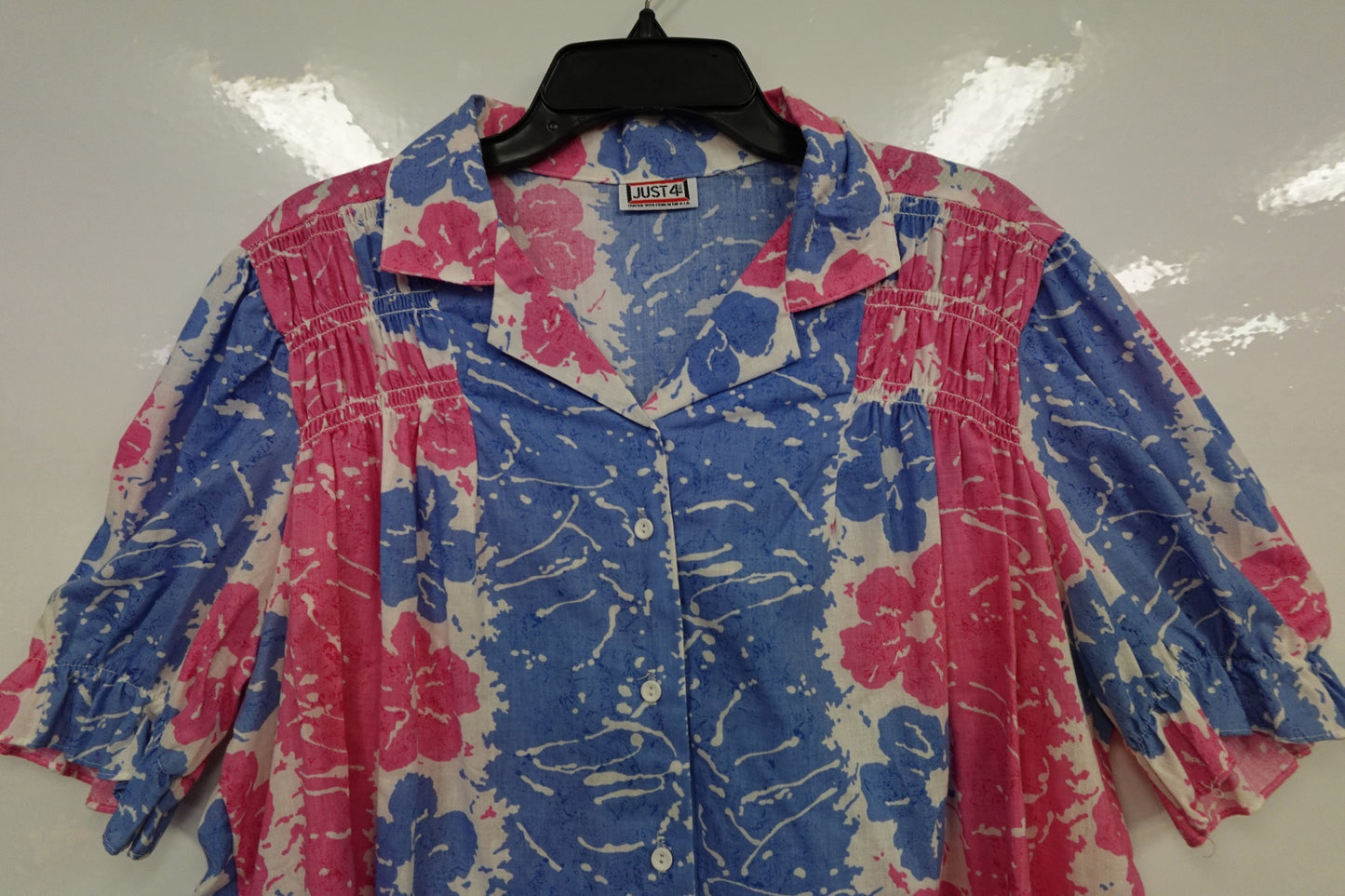 Just 4, Short Sleeve Blouse, 2X, Condition: Very Good