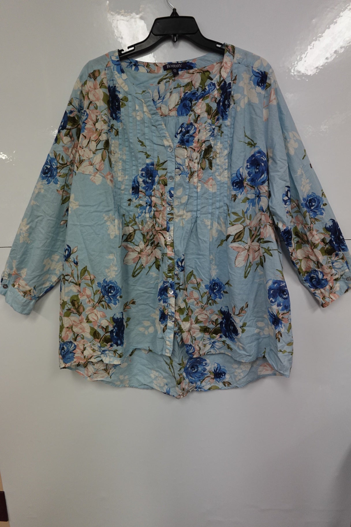 Roaman's, 3/4 Sleeve Tunic, 28W