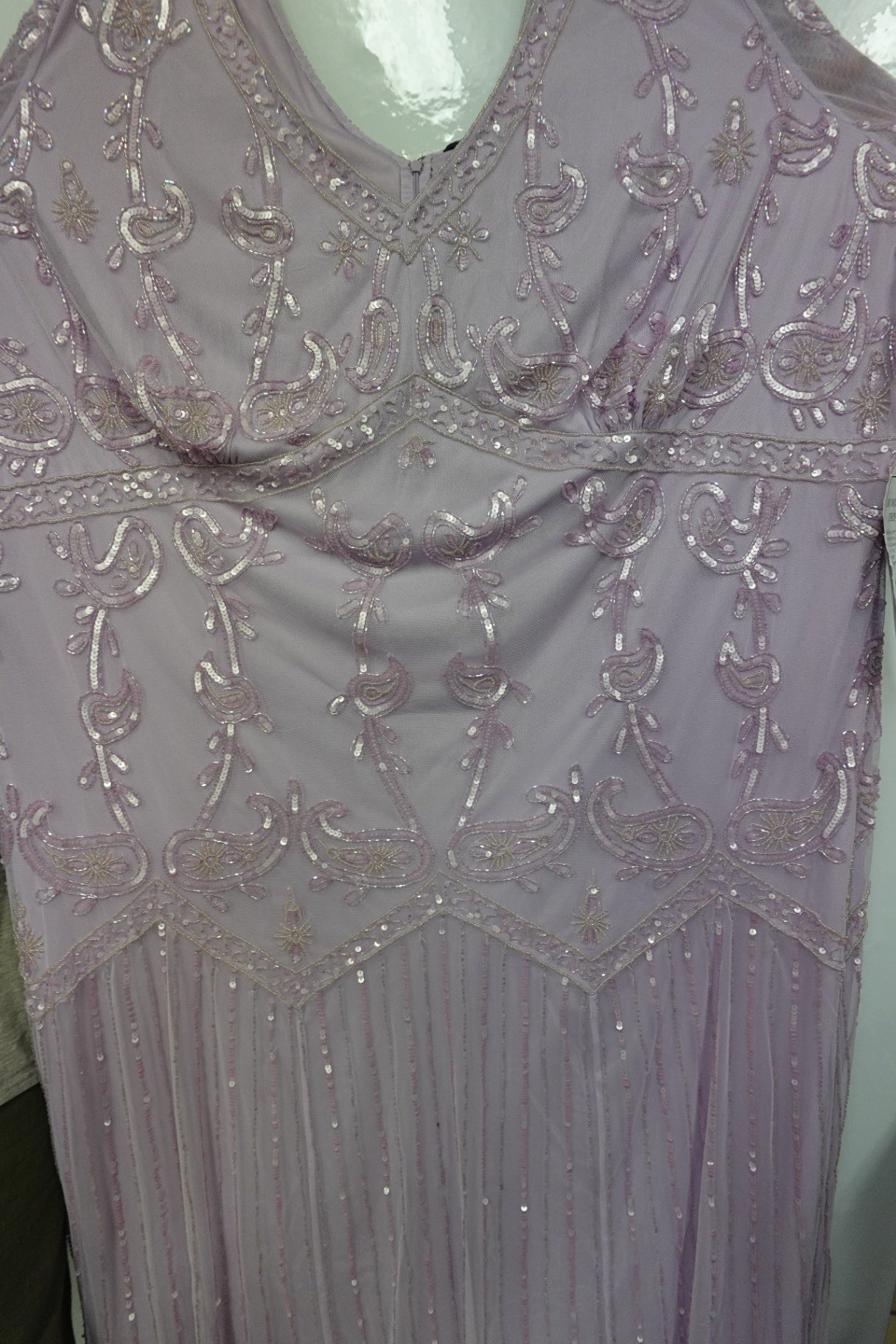 Roamans, Beaded Formal Gown, 42W