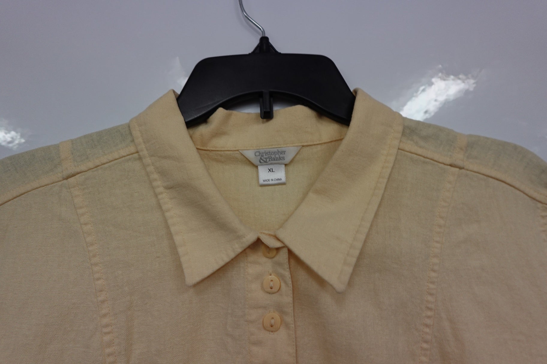 Christopher Banks, 3/4 Sleeve Top, XL