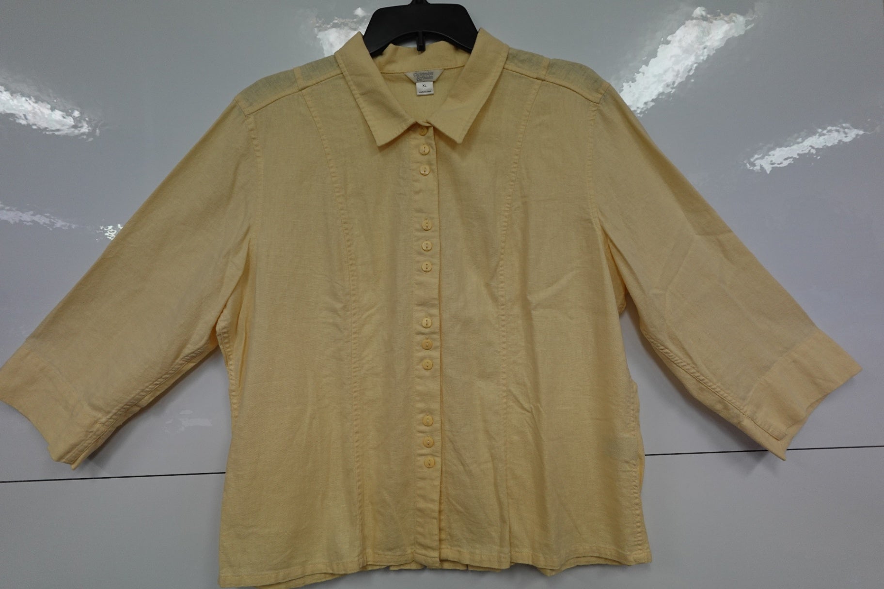 Christopher Banks, 3/4 Sleeve Top, XL