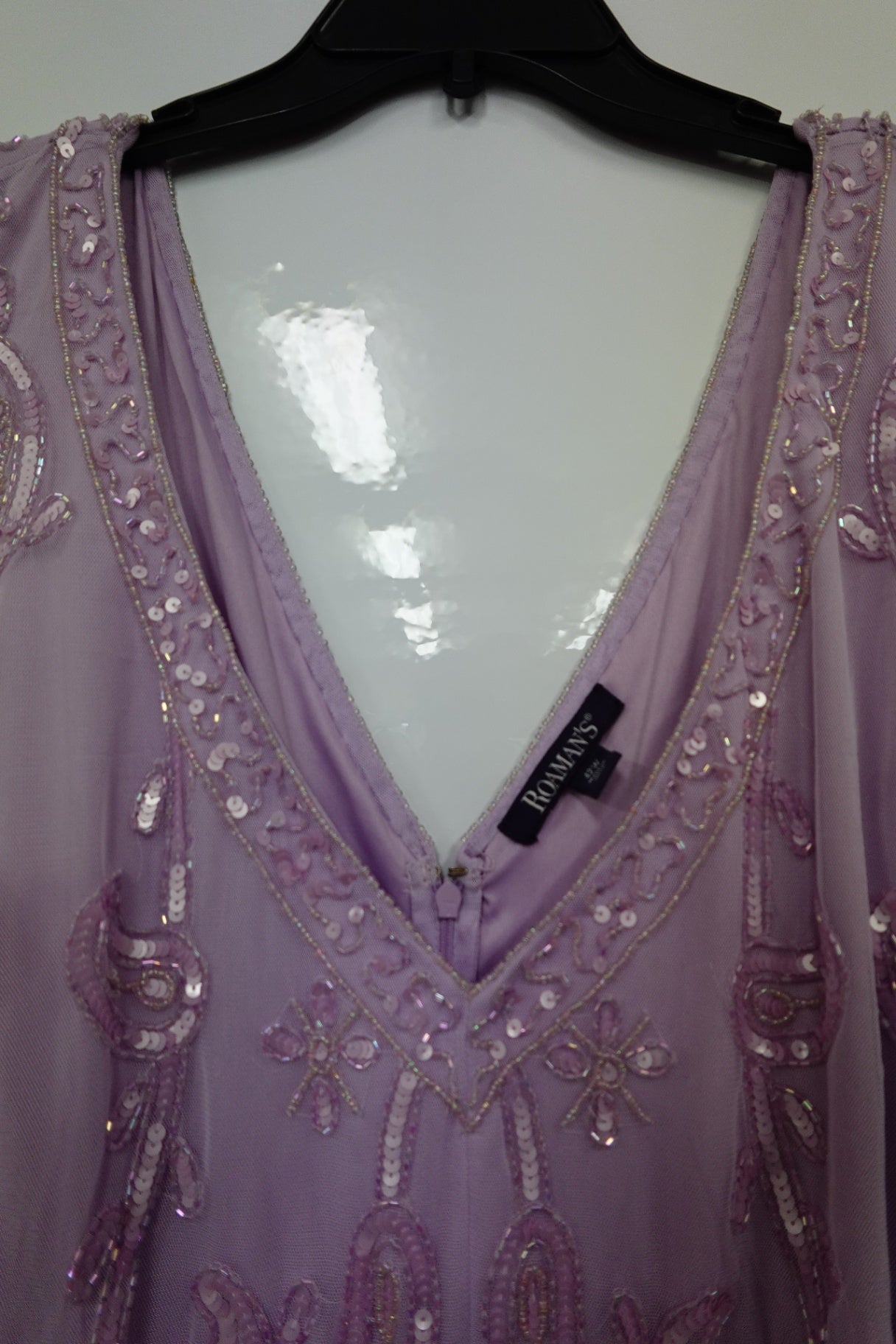 Roamans, Beaded Formal Gown, 42W