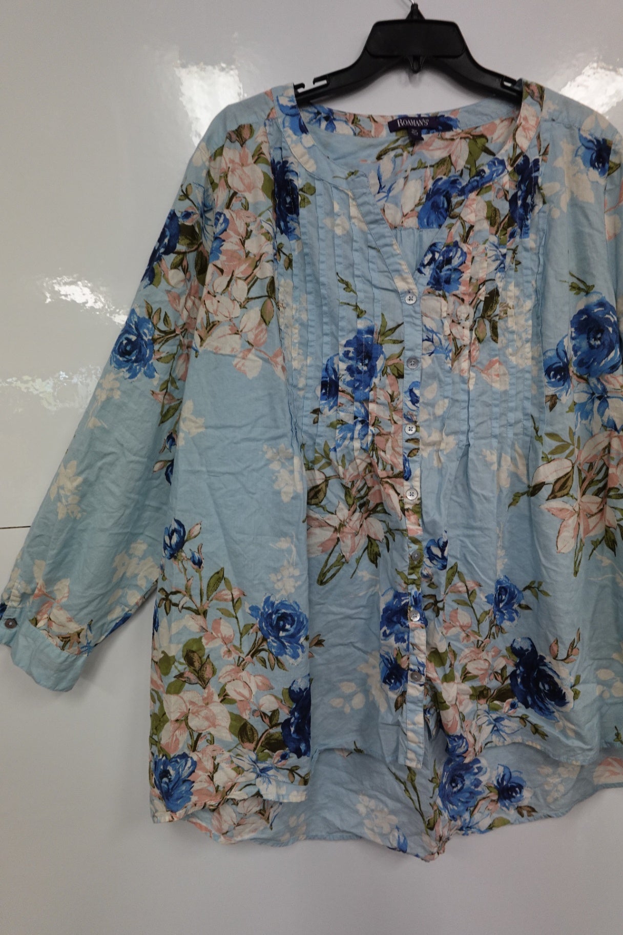 Roaman's, 3/4 Sleeve Tunic, 28W