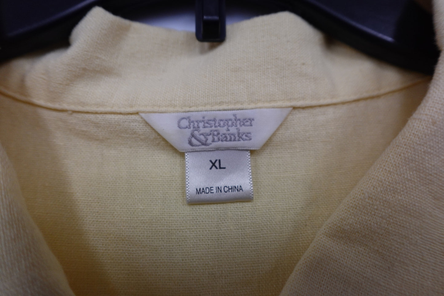 Christopher Banks, 3/4 Sleeve Top, XL