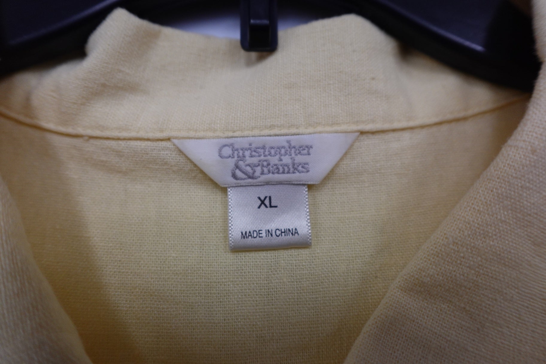 Christopher Banks, 3/4 Sleeve Top, XL