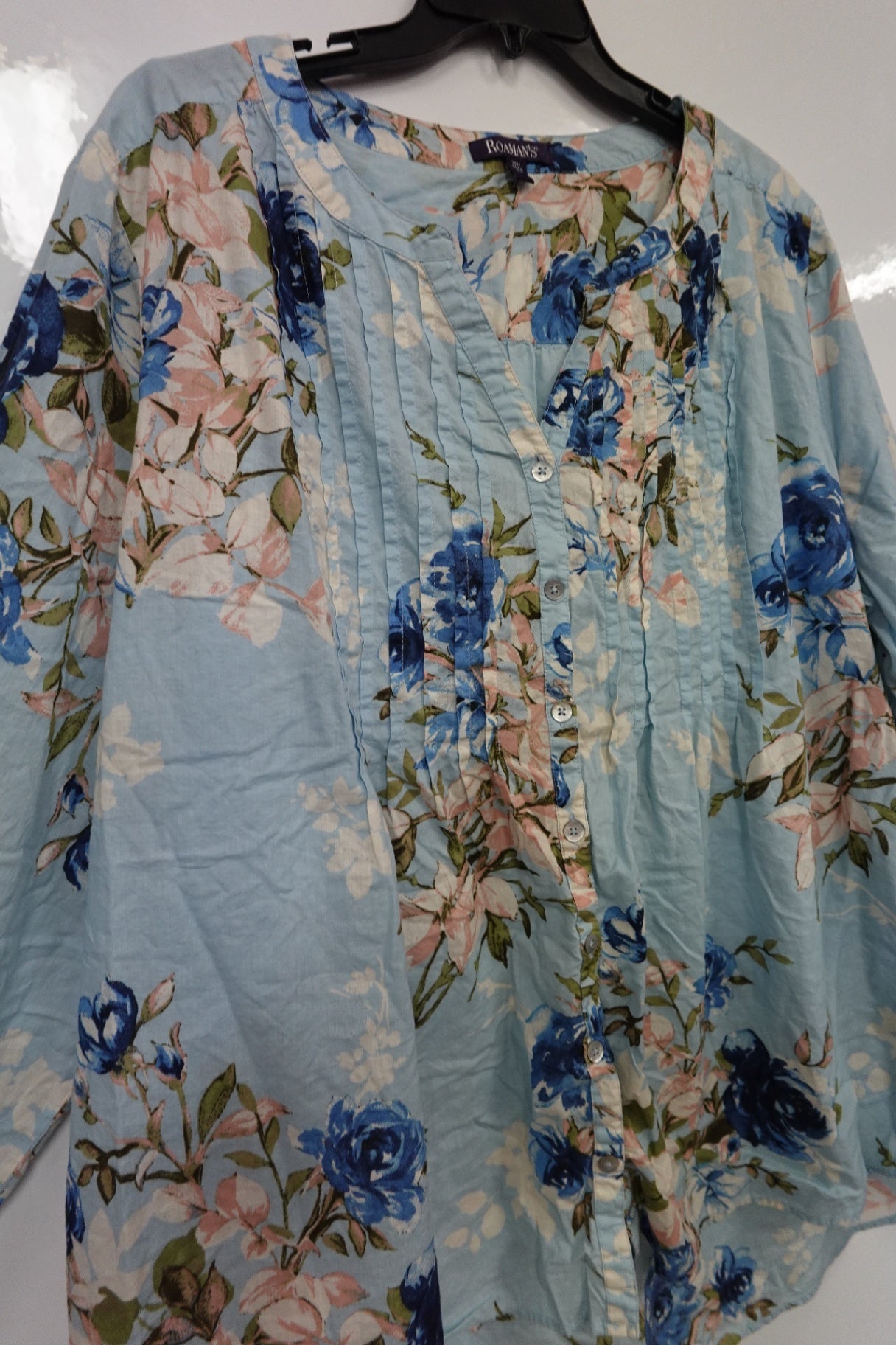 Roaman's, 3/4 Sleeve Tunic, 28W