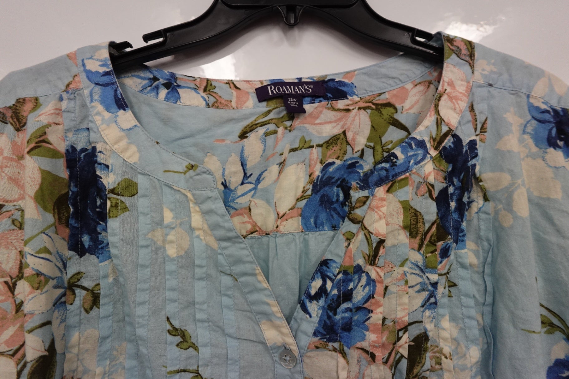Roaman's, 3/4 Sleeve Tunic, 28W