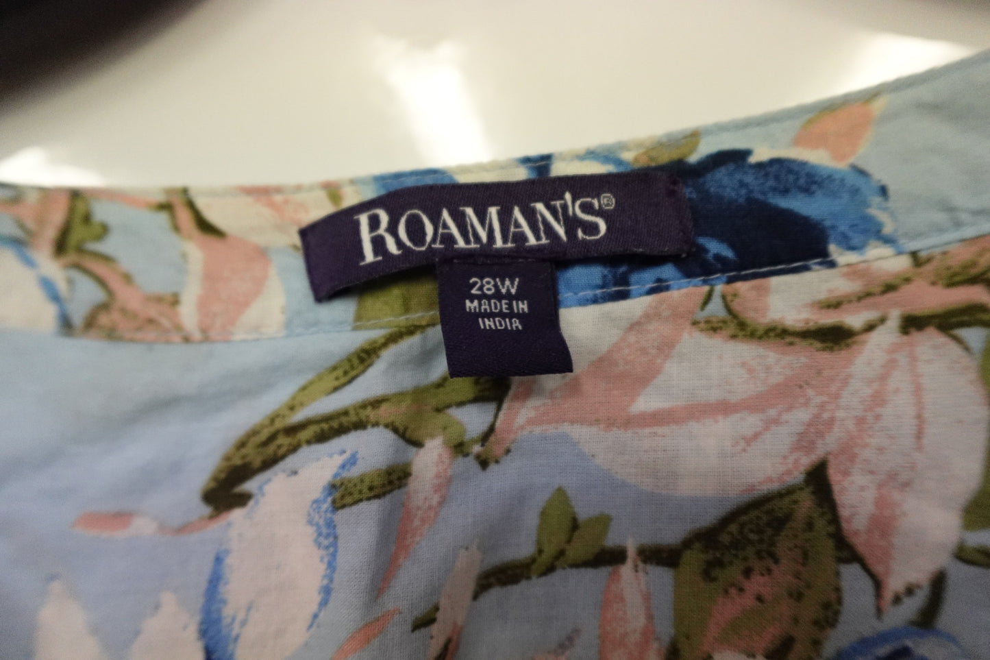 Roaman's, 3/4 Sleeve Tunic, 28W