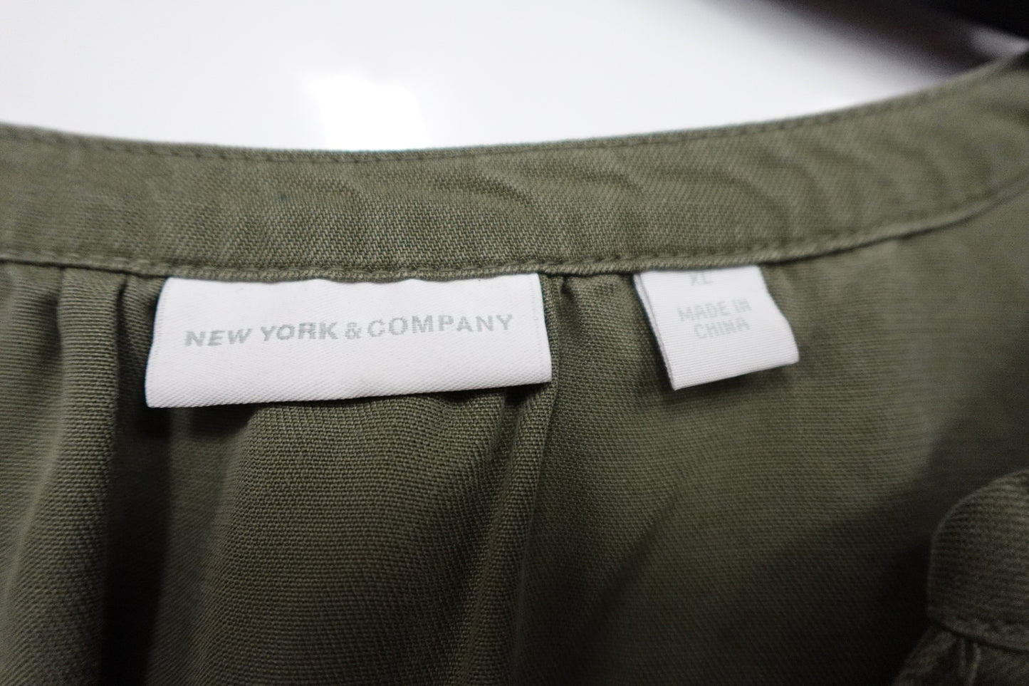 New York & Company, Short sleeve top, XL tall